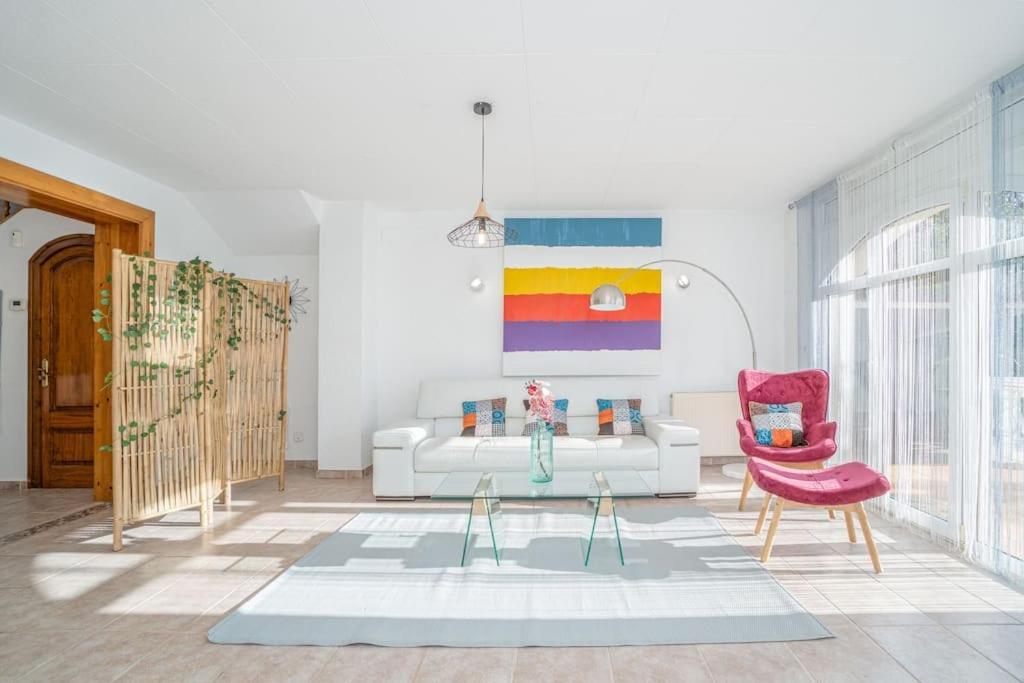 Sm21-Gran Casa De Vacaciones En La Playa, 4 Habitaciones, Climatizada, Piscina, Barbacoa Y Wifi 엠푸리아브라바 외부 사진