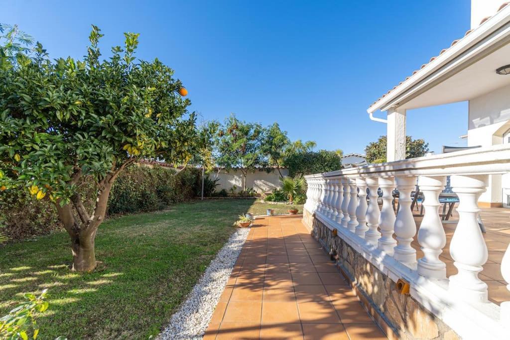 Sm21-Gran Casa De Vacaciones En La Playa, 4 Habitaciones, Climatizada, Piscina, Barbacoa Y Wifi 엠푸리아브라바 외부 사진